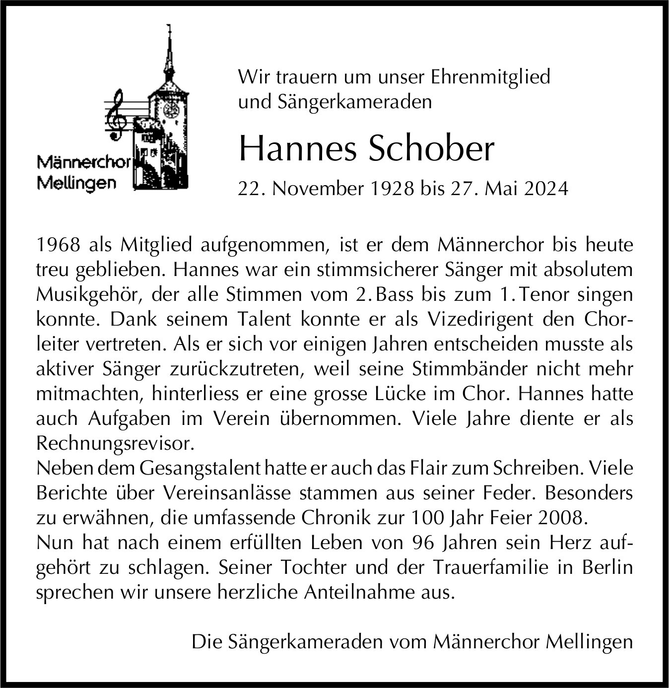 Schober Hannes, Mai 2024 / TA