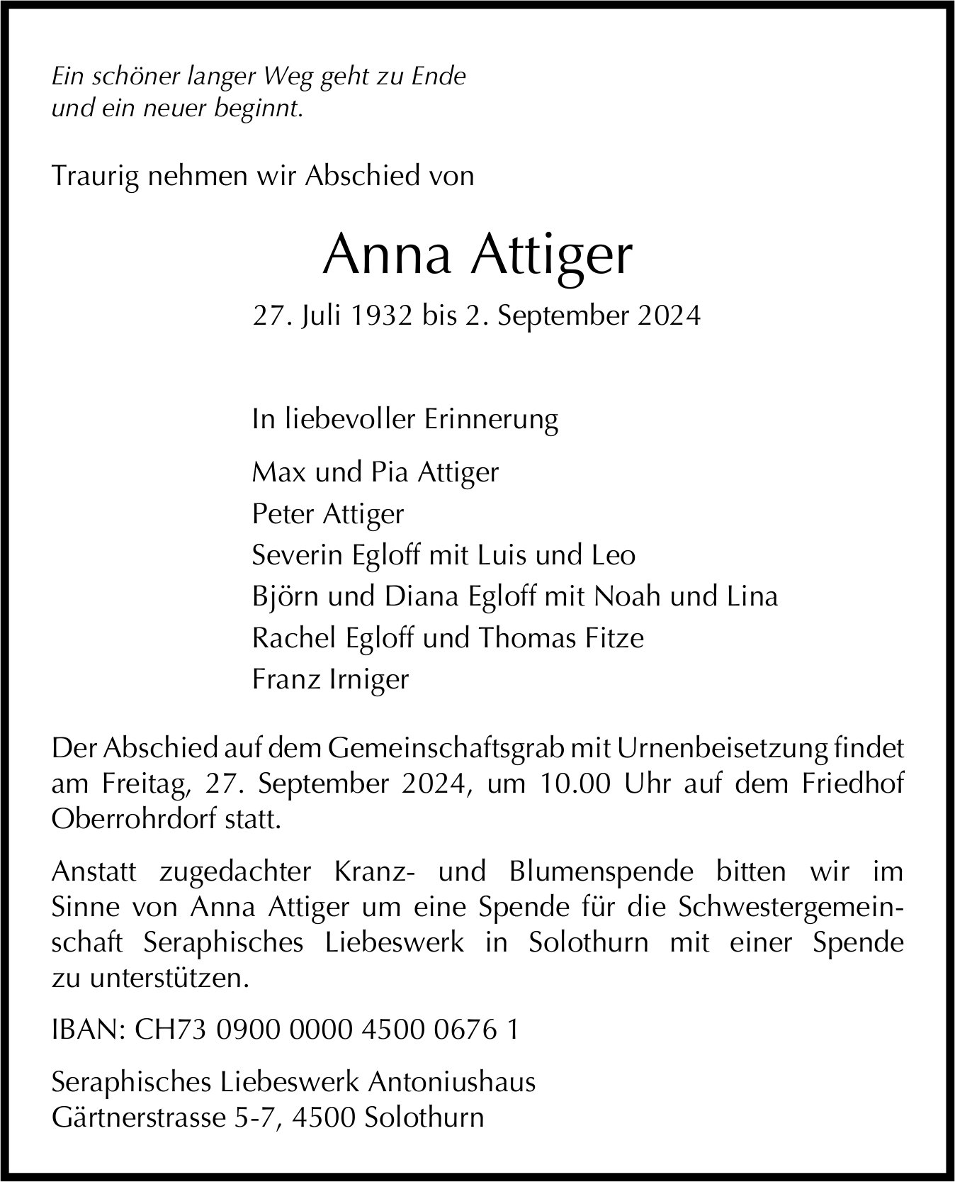 Attiger Anna, September 2024 / TA