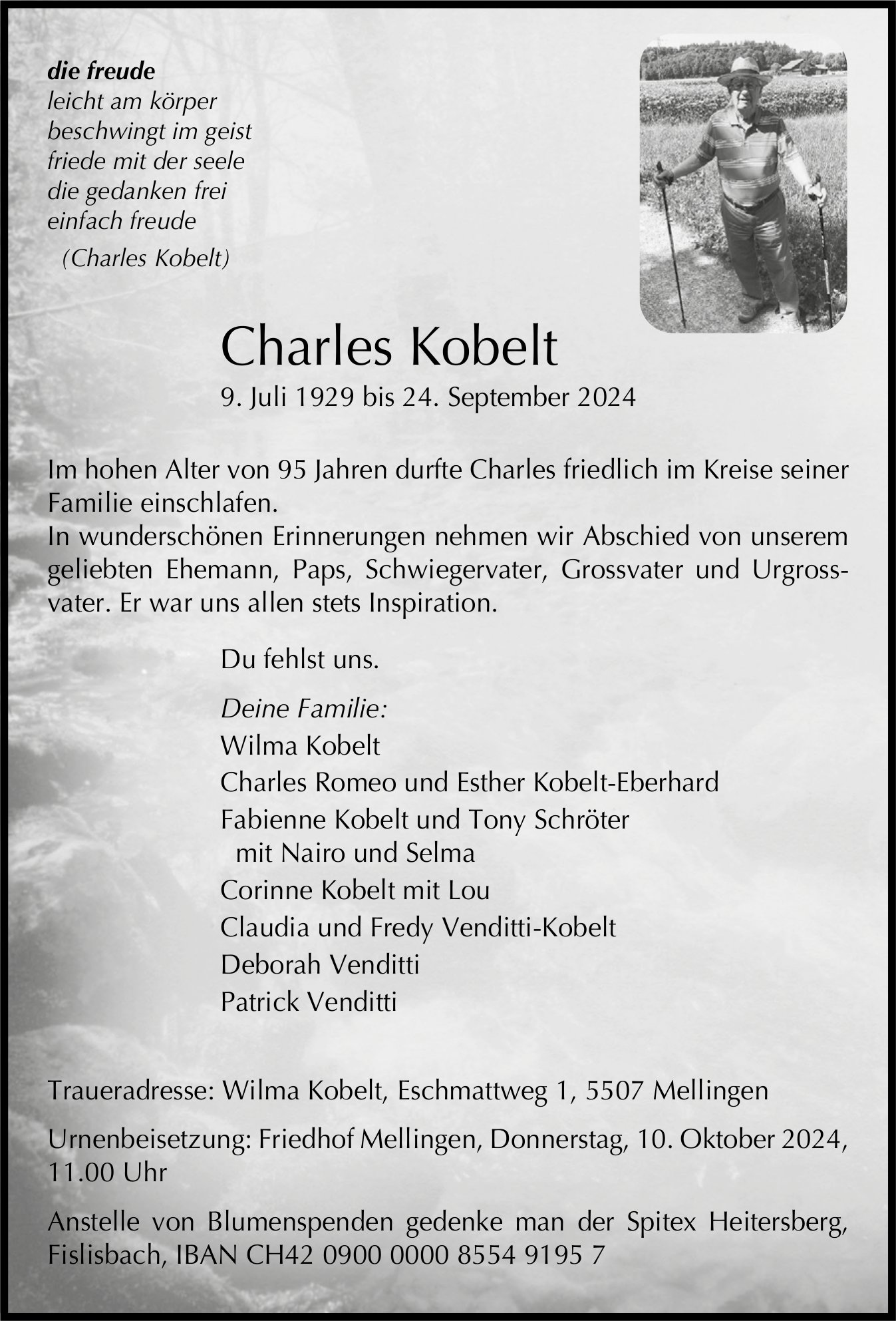 Kobelt Charles, September 2024 / TA