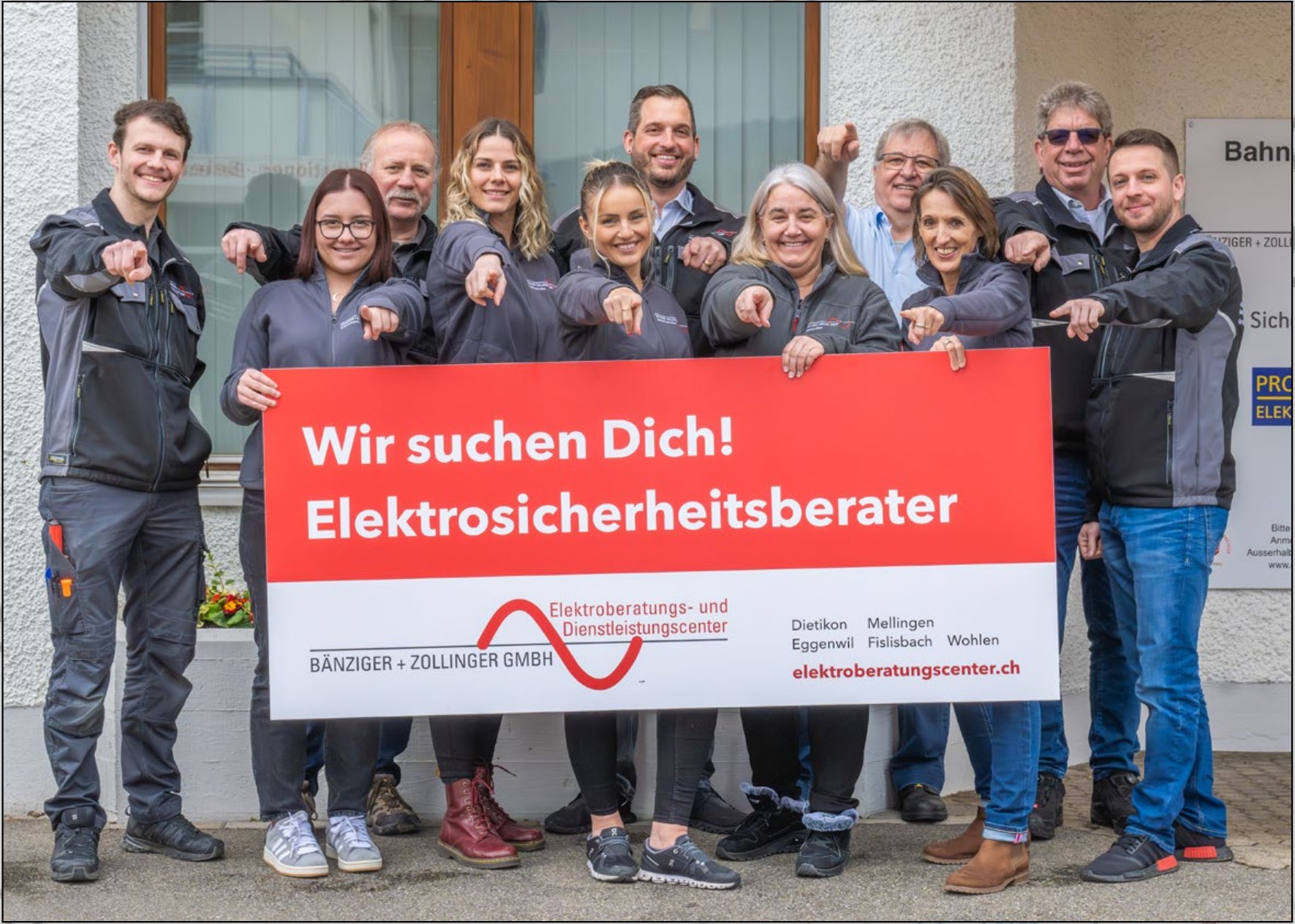 Elektrosicherheitsberater, Bänziger + Zollinger GmbH, Wohlen, gesucht