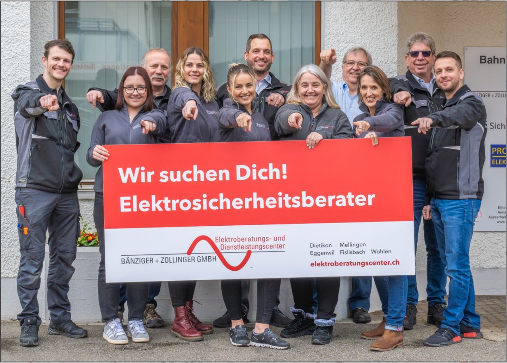 Elektrosicherheitsberater, Bänziger + Zollinger GmbH, Mellingen, gesucht