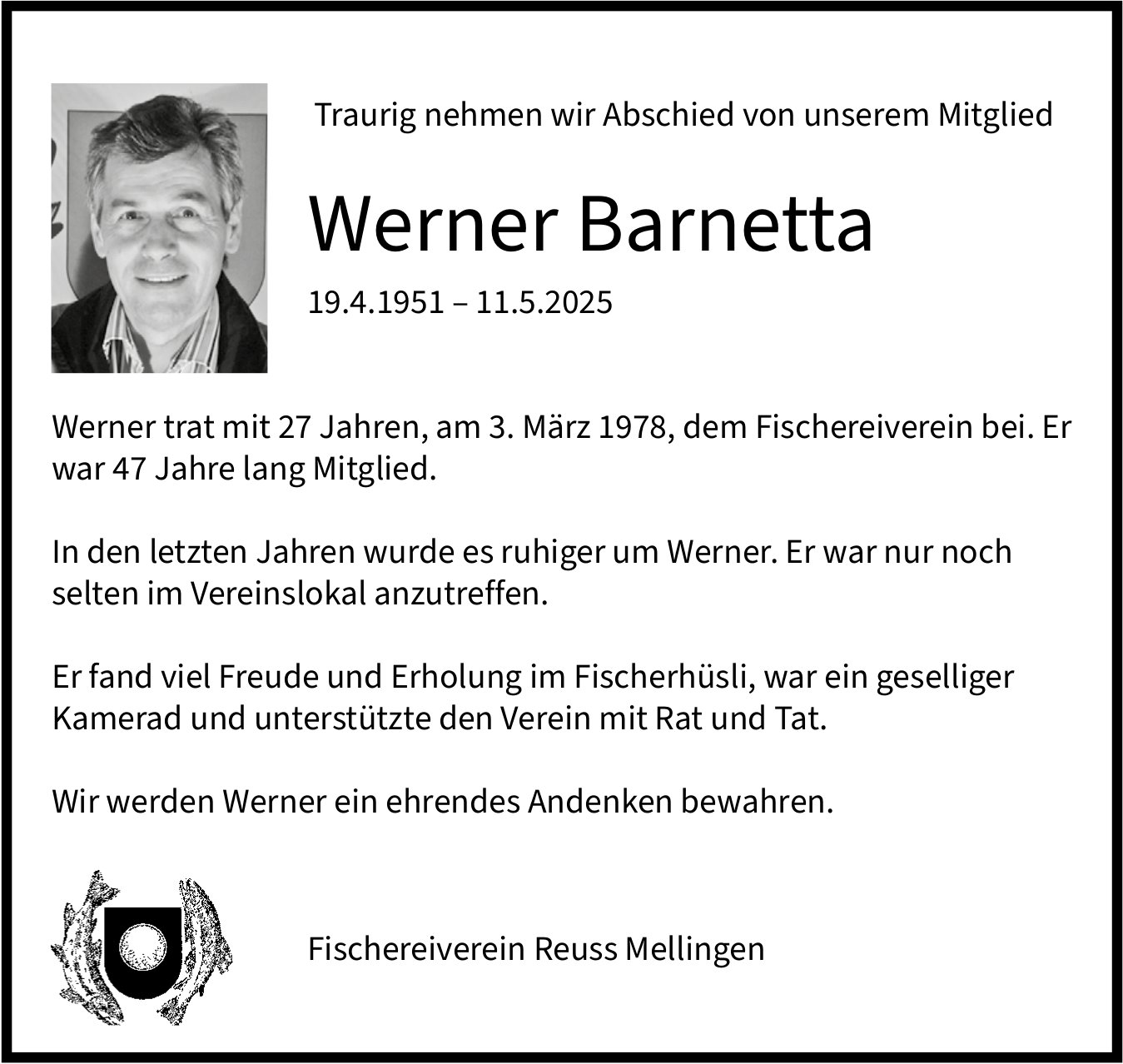 Barnetta Werner, Mai 2025 / TA