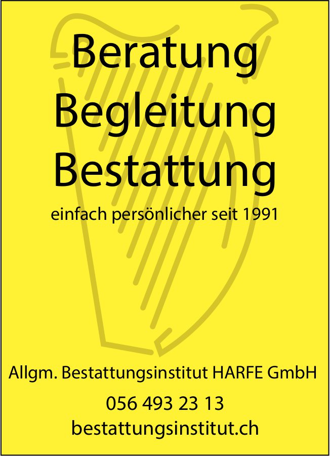 Allgem. Bestattungsinstitut HARFE GmbH, Beratung, Begleitung,  Bestattung