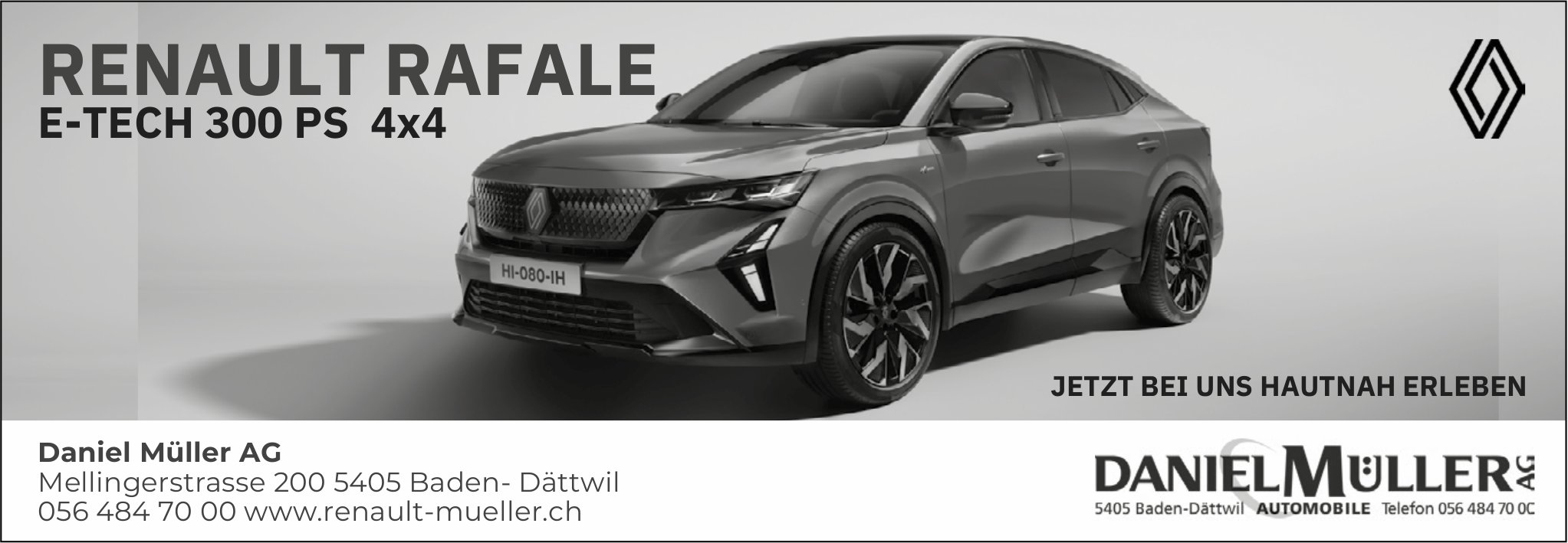 Daniel Müller AG, Baden-Dättwil - Renault Rafale E-Tech 300 PS 4X4
