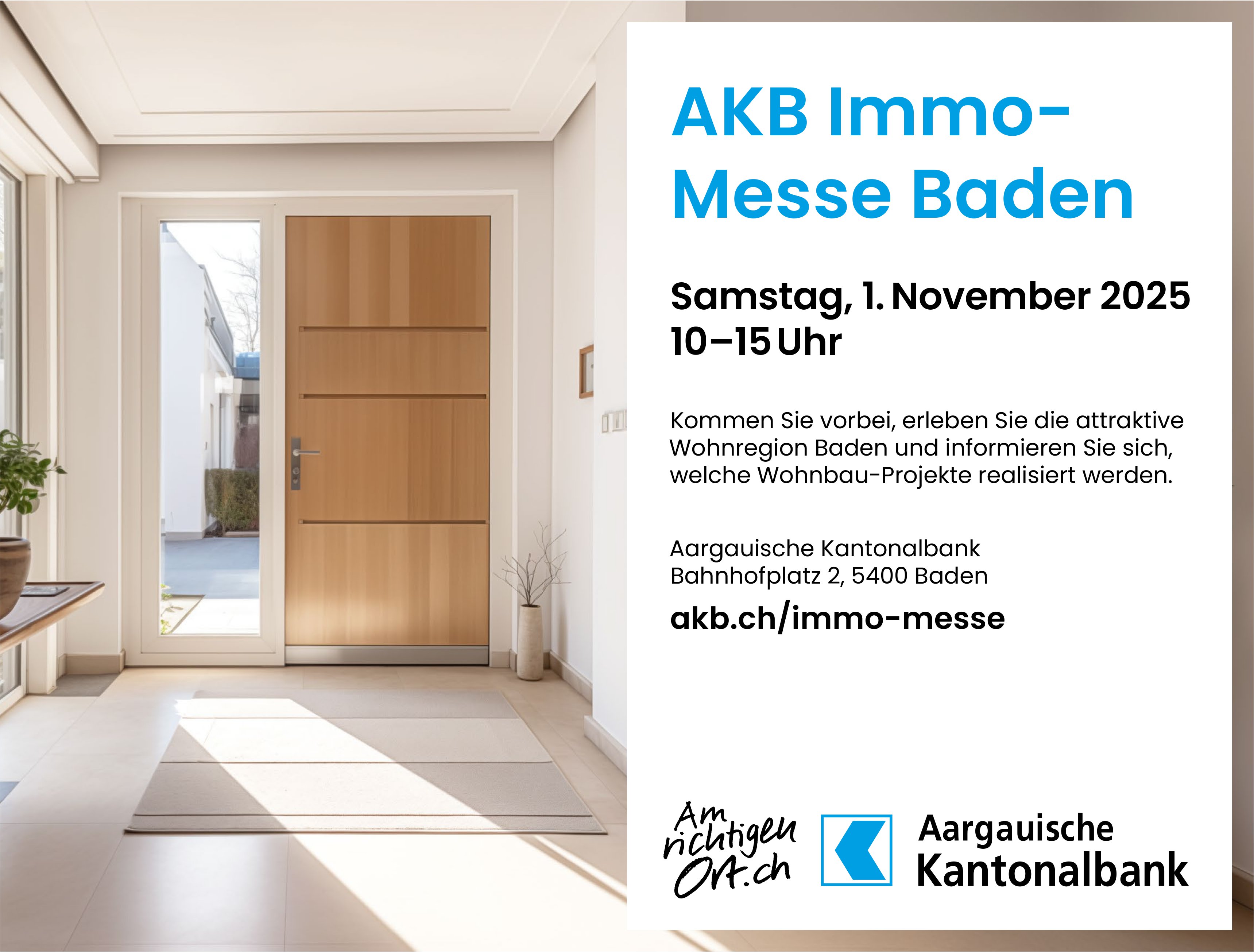 AKB Immo-Messe Baden, 1. November