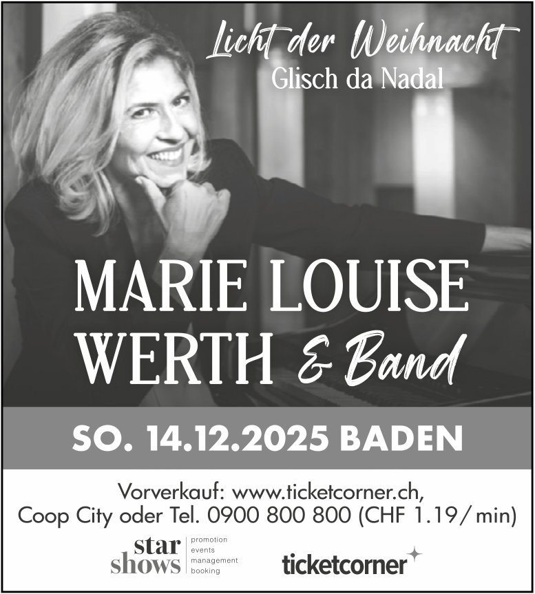 Marie Louise Werth & Band, 14. Dezember, Baden