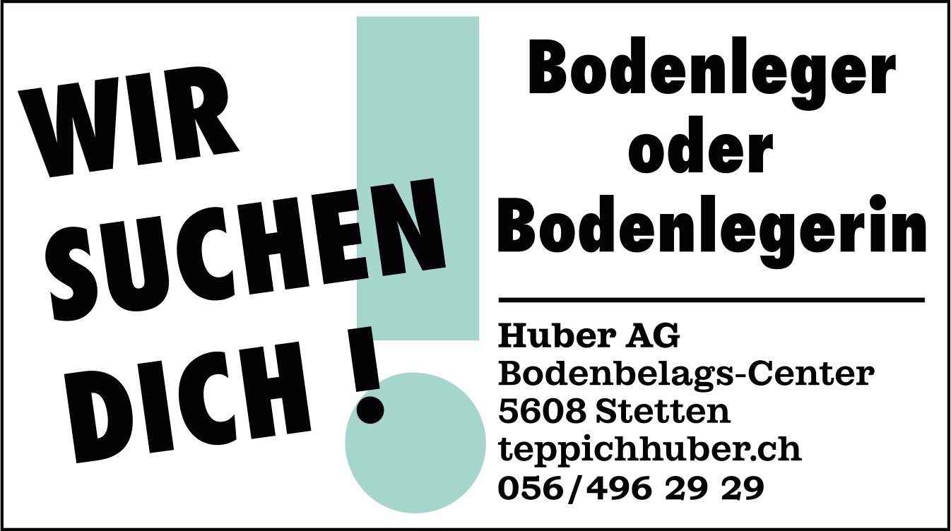 Bodenleger/in, Huber AG Bodenbelags-Center, Stetten, gesucht