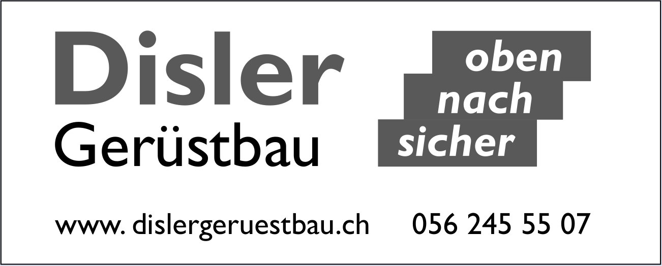 Disler Gerüstbau, sicher nach oben