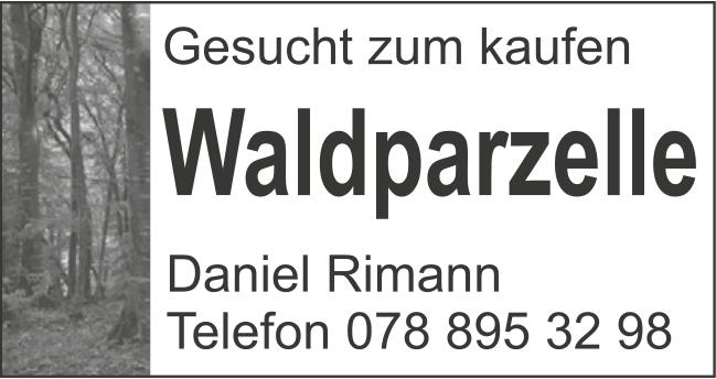 Waldparzelle, zu kaufen gesucht