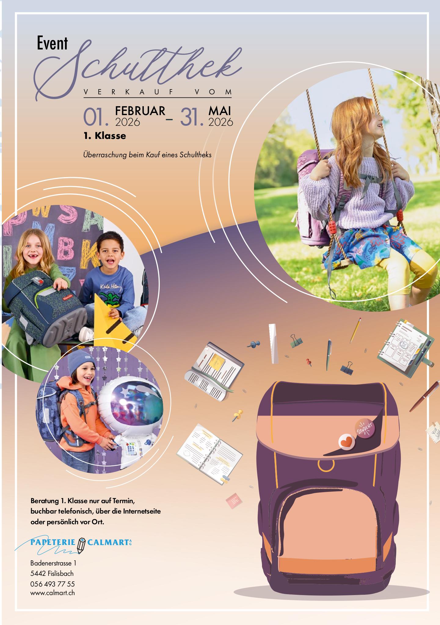 Schulthk, 1. Februar - 31. Mai, Fislisbach