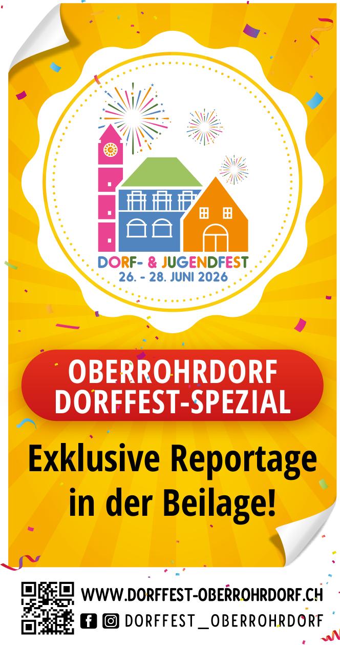 DORF- & JUGENDFEST Oberrohrdorf, 26. - 28. Juni