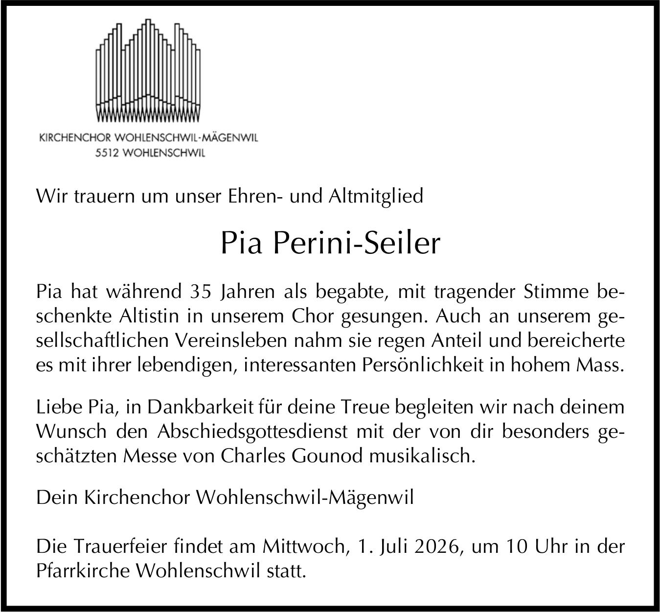 Pia Perini-Seiler / TA