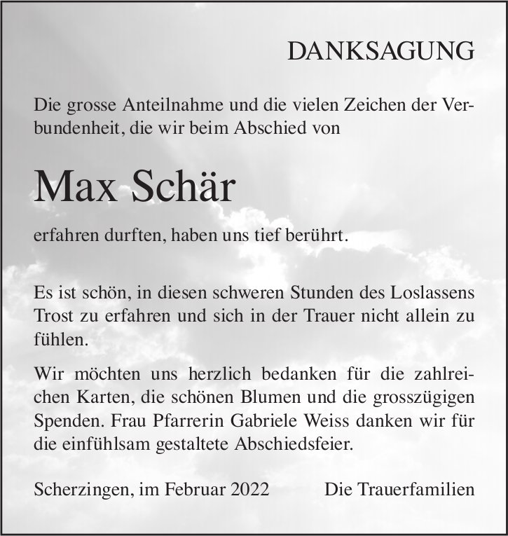 Schär Max / DS