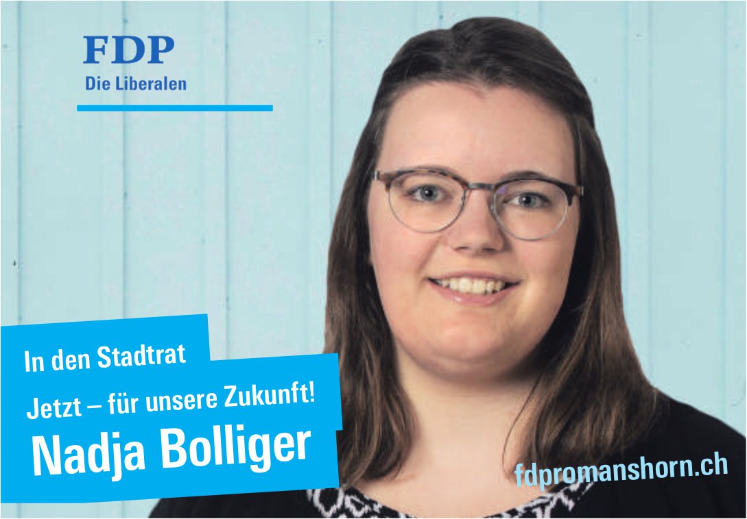 Nadja Bolliger, In den Stadtrat Jetzt–für unsere Zukunft! Nadja Bolliger