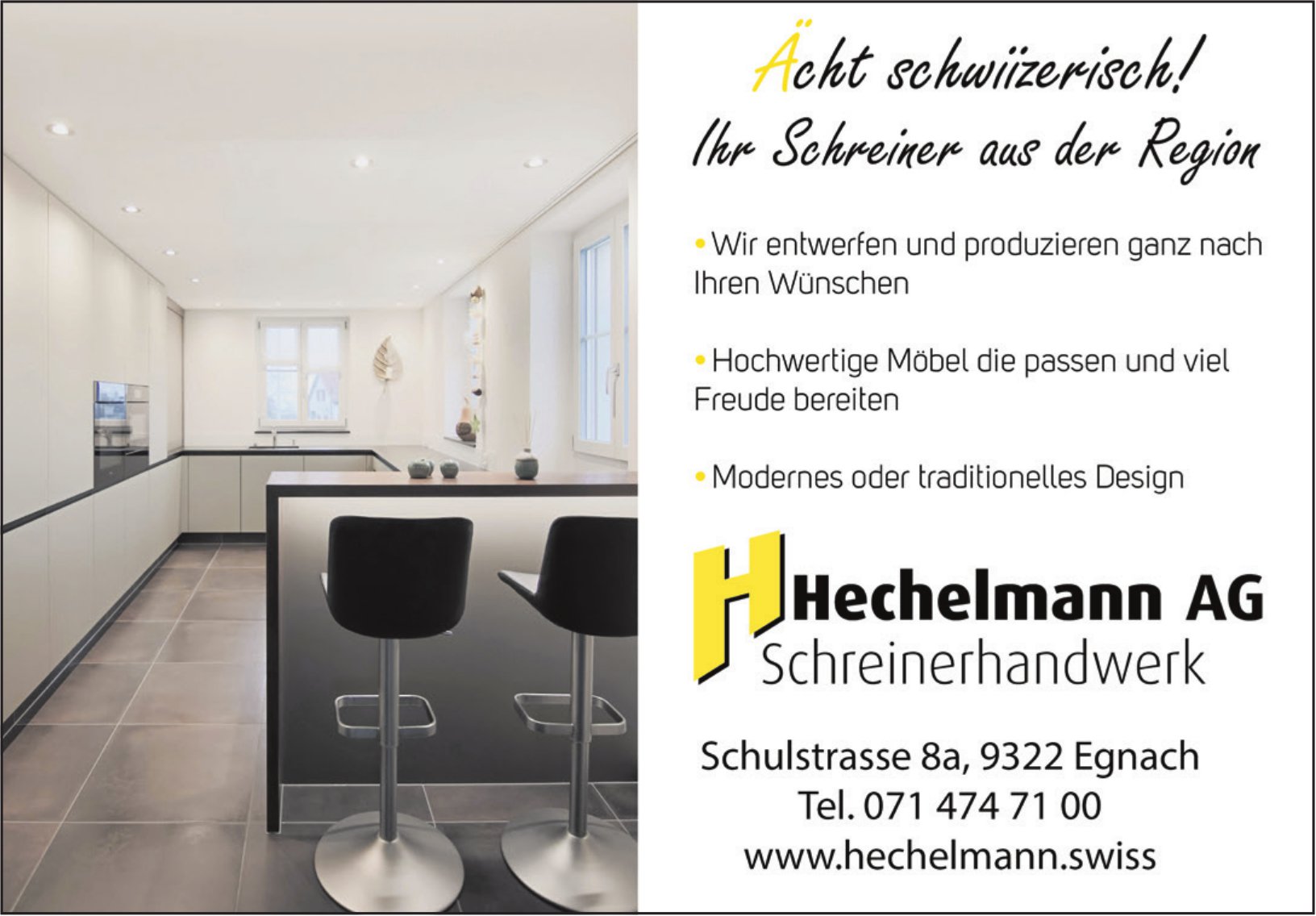 Hechelmann AG, Egnach