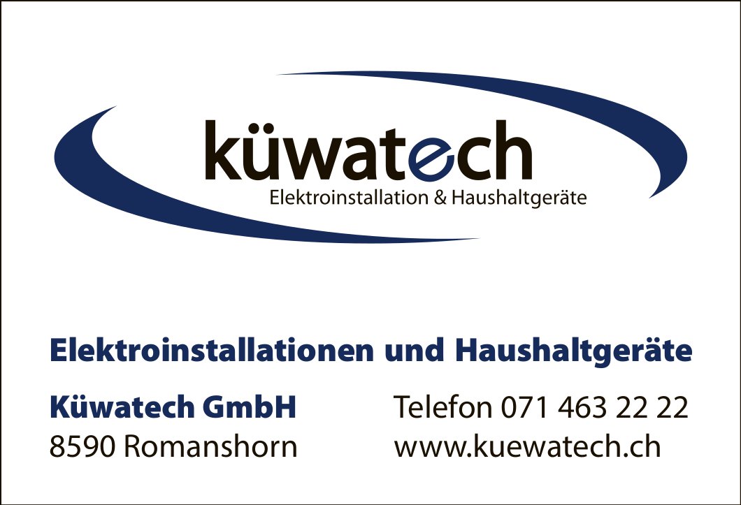 Küwatech Gmbh, Romanshorn - Elektroinstallationen Und Haushaltgeräte