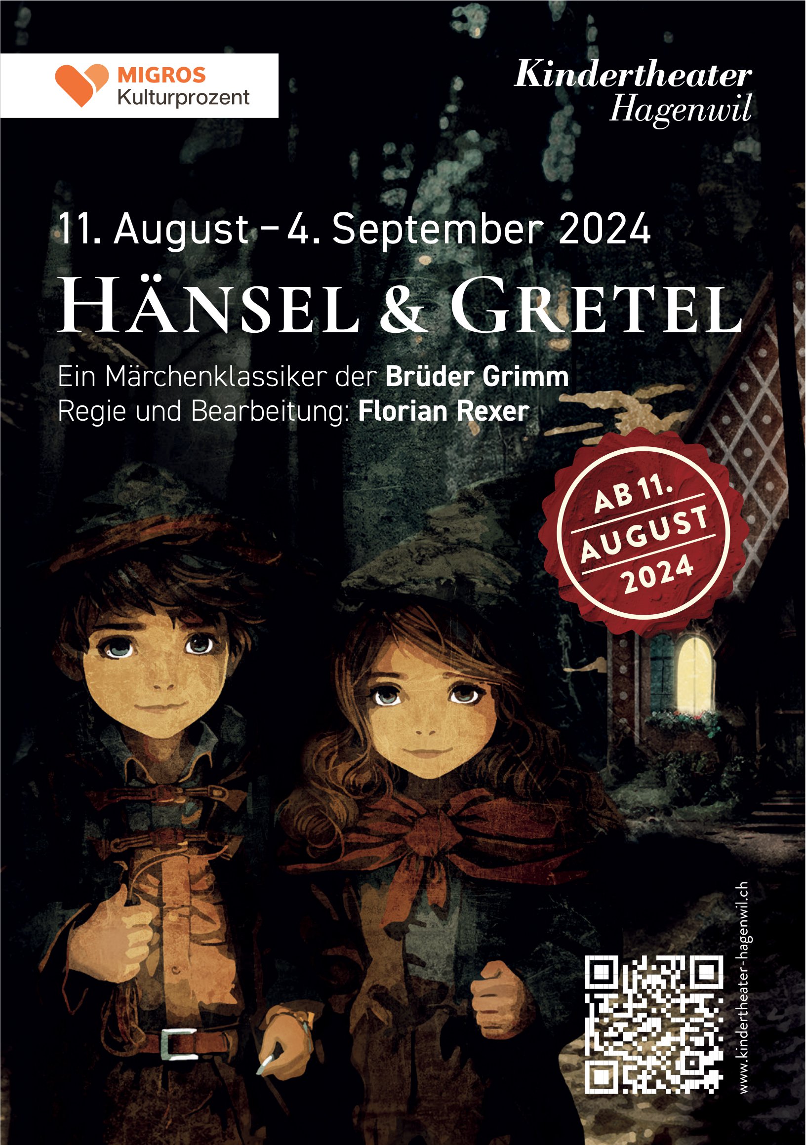 HÄNSEL & GRETEL, 11. August -4. September 2024