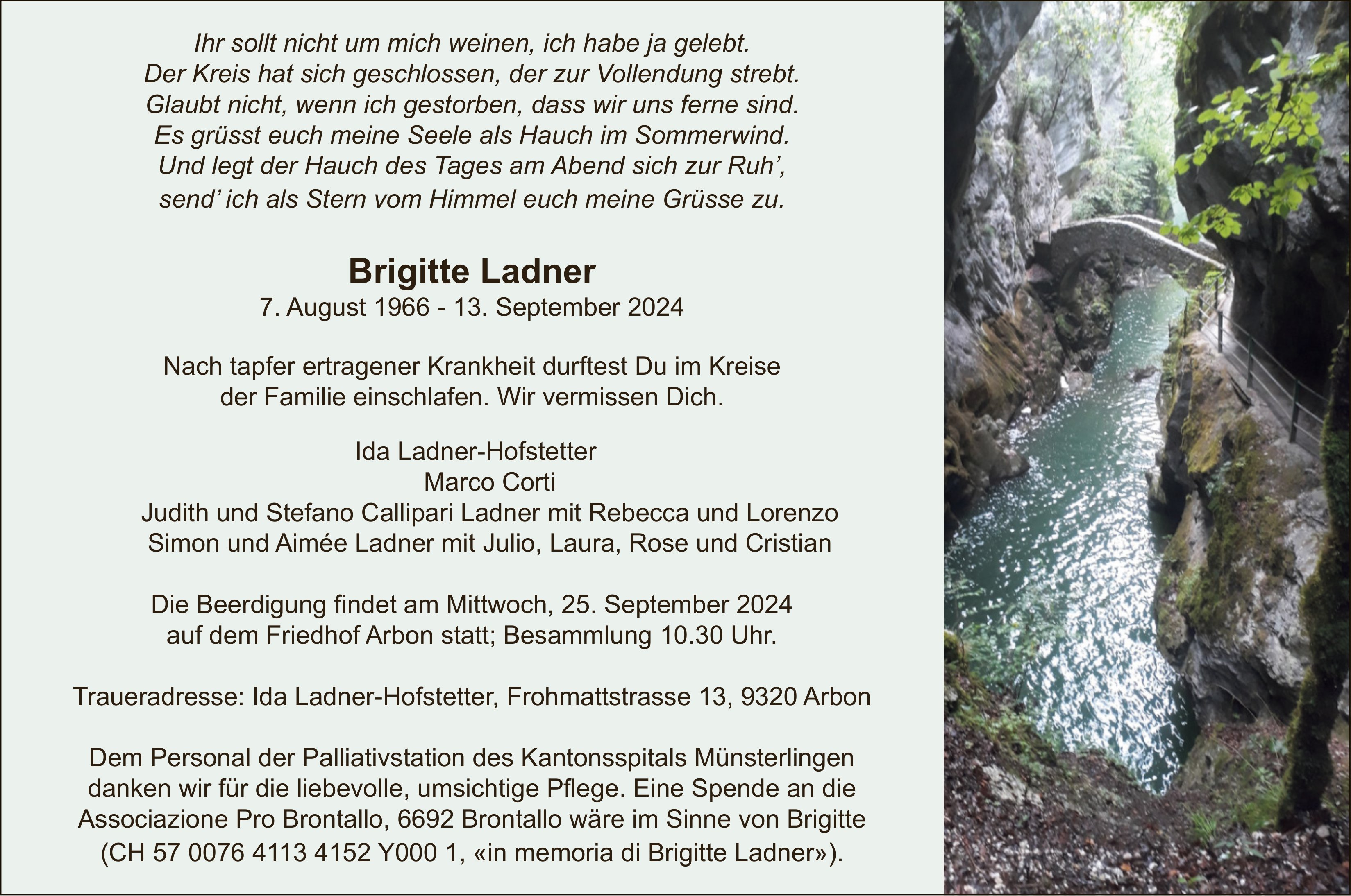 Ladner Brigitte, im September 2024 / DS