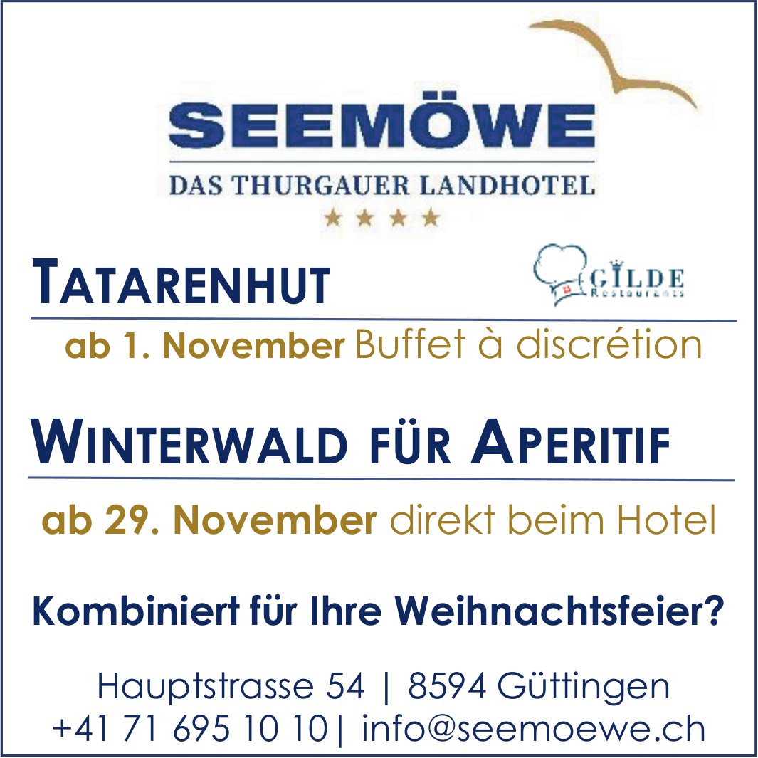 Seemöwe, Güttingen - Tatarenhut