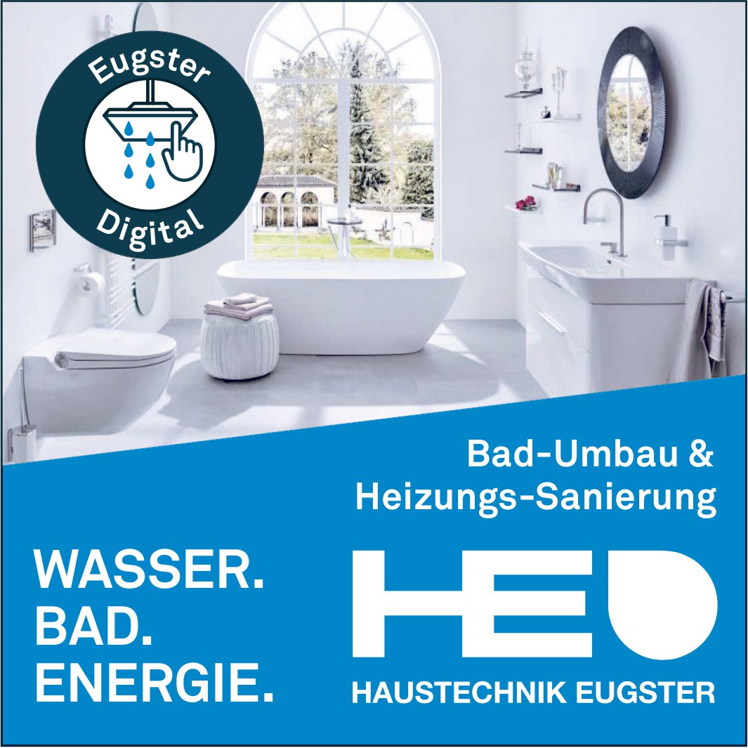 Haustechnik Eugster, Wasser. Bad. Energie.