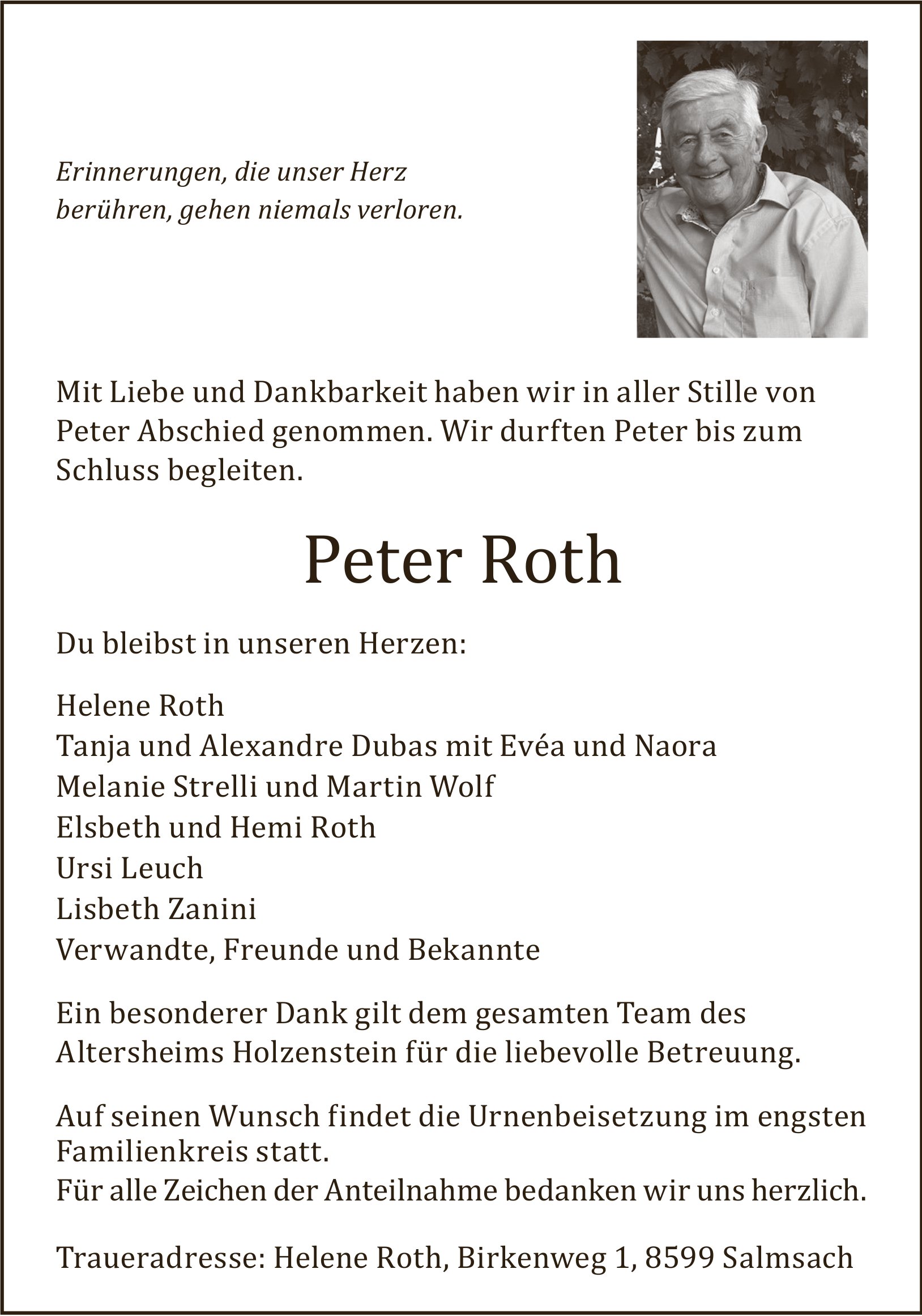 Roth Peter / TA