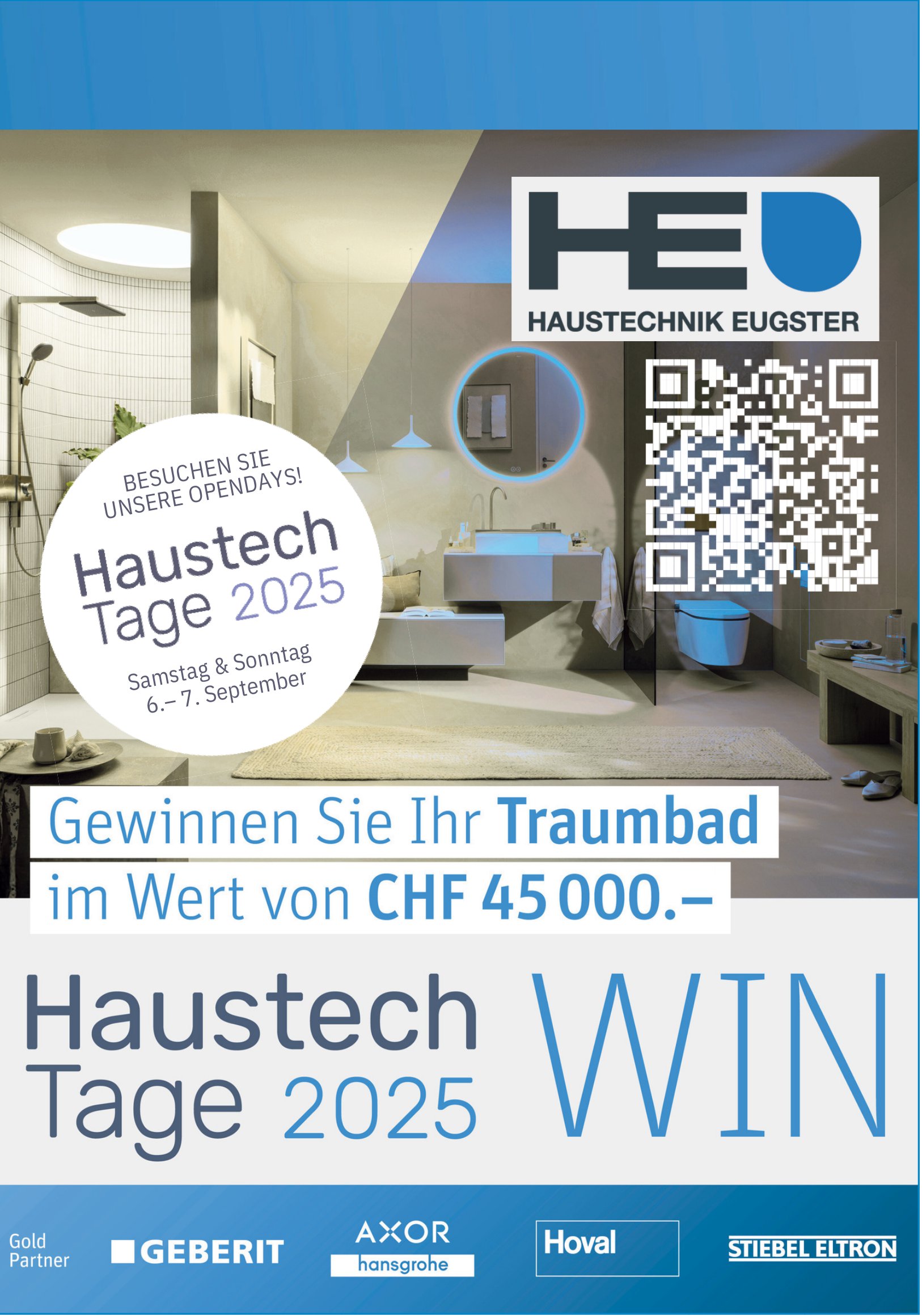 Haustech Tage 2025: Besuchen Sie unsere Opendays!, 6. bis 7. September