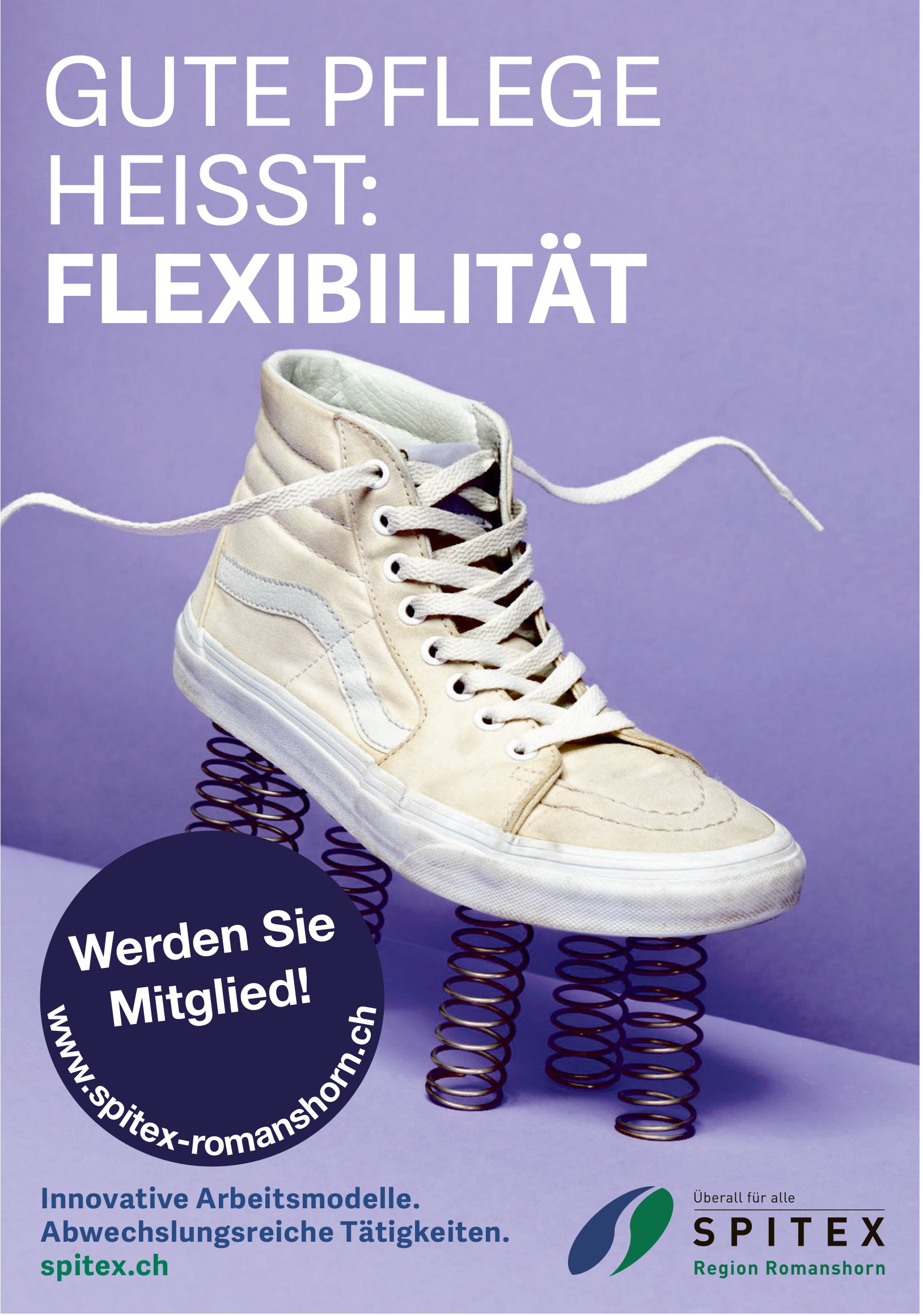 Spitex, gute Pflege heisst: Flexibilität