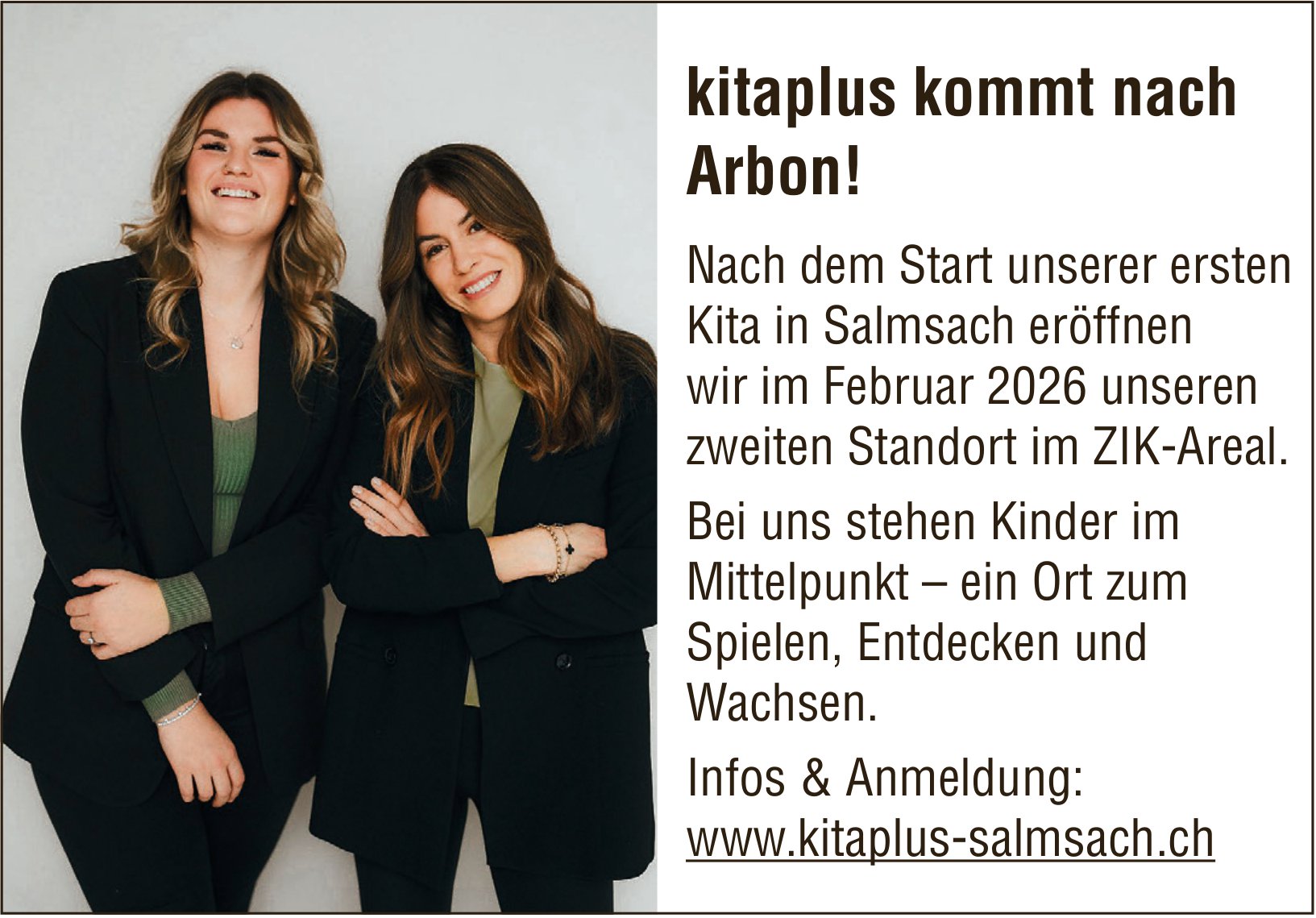 Kitaplus Salmsach, kitaplus kommt nach Arbon!