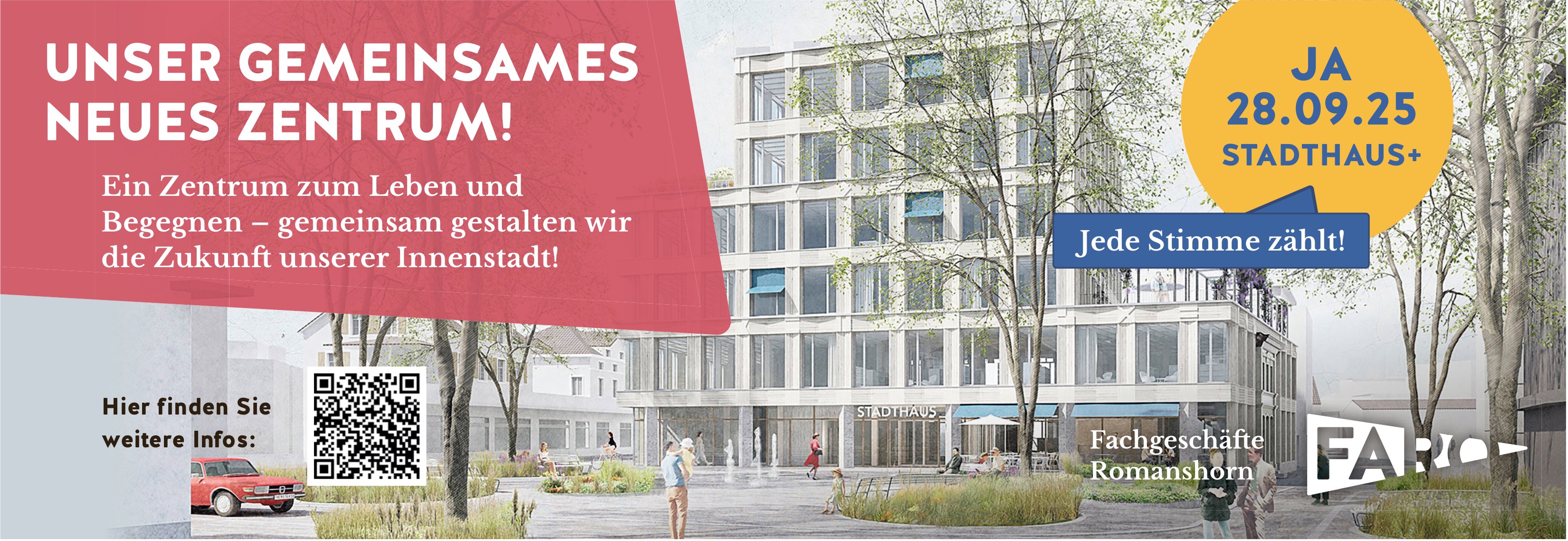 Fachgeschäfte Romanshorn FARO, Ja 28.09.25 Stadthaus+