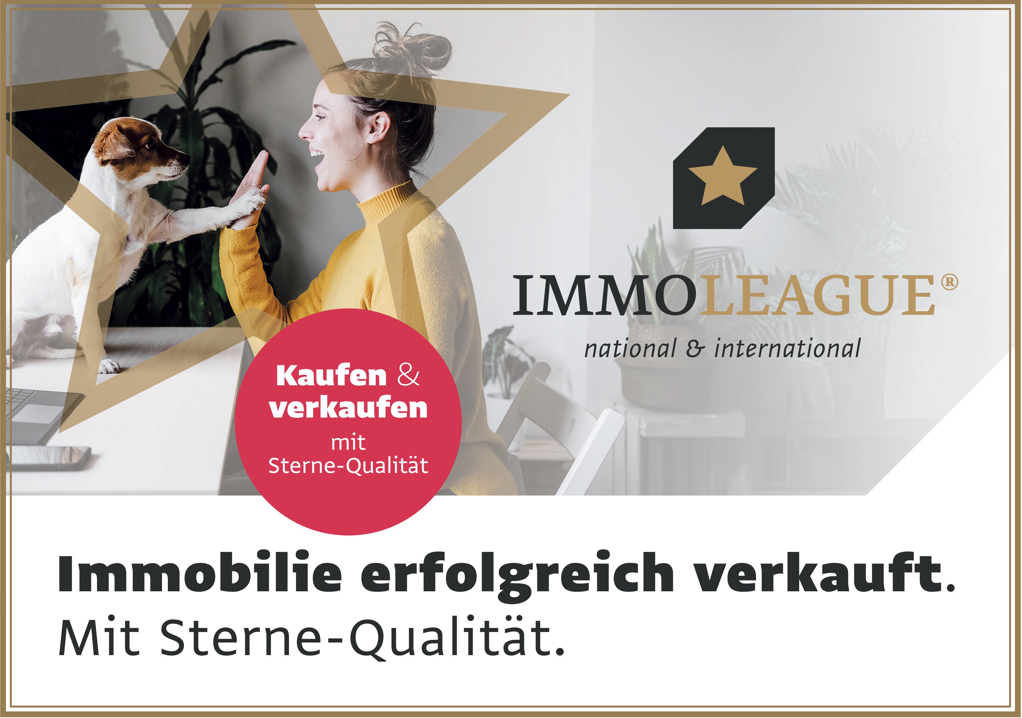 IMMOLEAGUE, Immobilie erfolgreich verkauft.