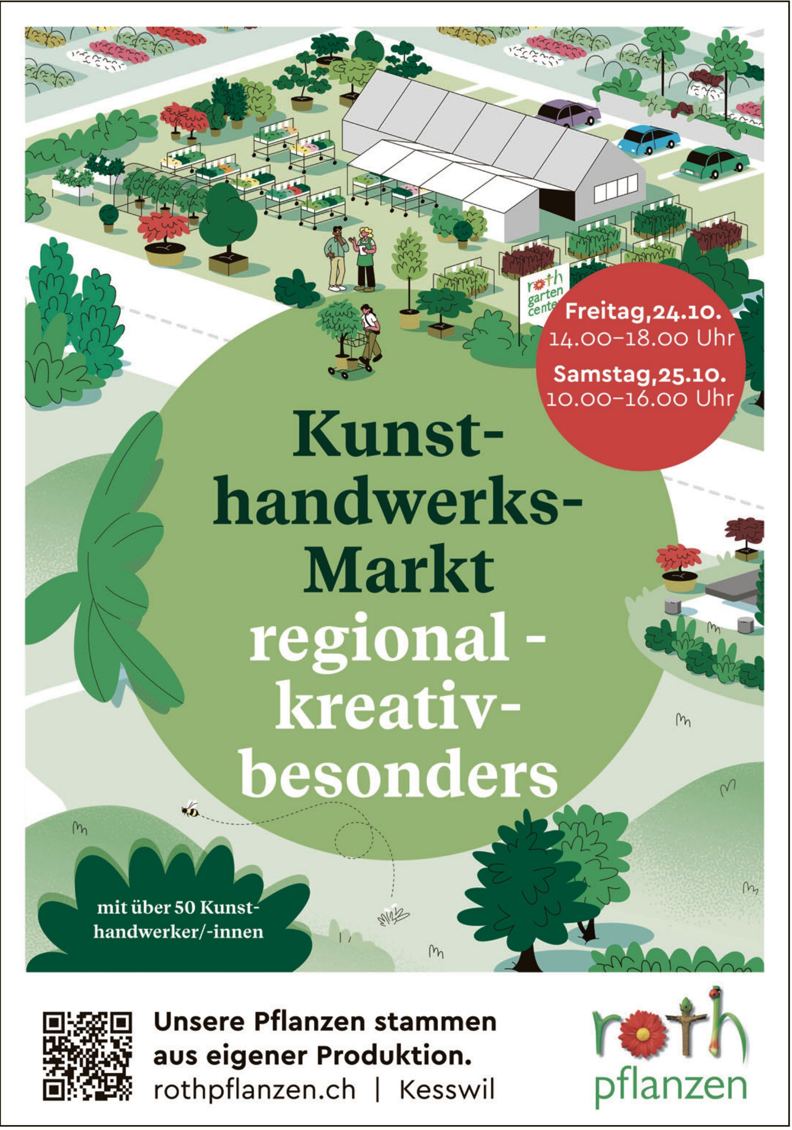 Kunsthandwerks-Markt, 24. - 25. Oktober, rothpflanzen, Kesswil
