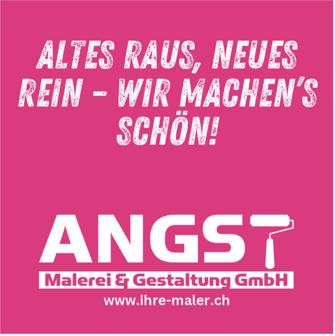Angst Malerei & Gestaltung GmbH, Altes raus, Neues rein - wir machen's schön!