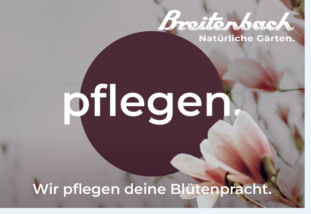 Breitenbach, Wir pflegen deine Blütenpracht.