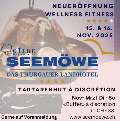 NEUERÖFFNUNG WELLNESS FITNESS, 15. - 16. November, Seemöve