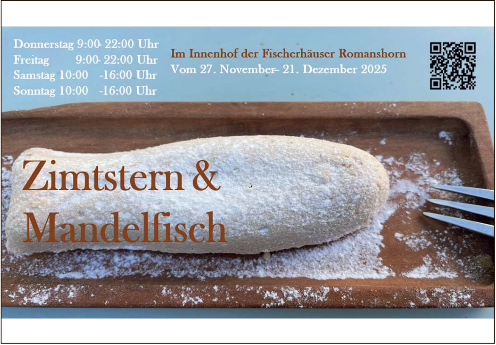 Zimtstern & Mandelfisch, 27. November - 21. Dezember, Innenhof der Fischerhäuser, Romanshorn