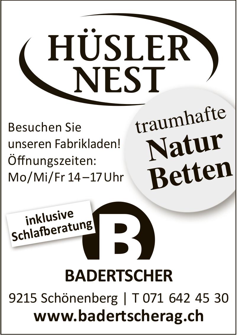 Badertscherag, Schönenberg - Besuchen Sie unseren Fabrikladen!