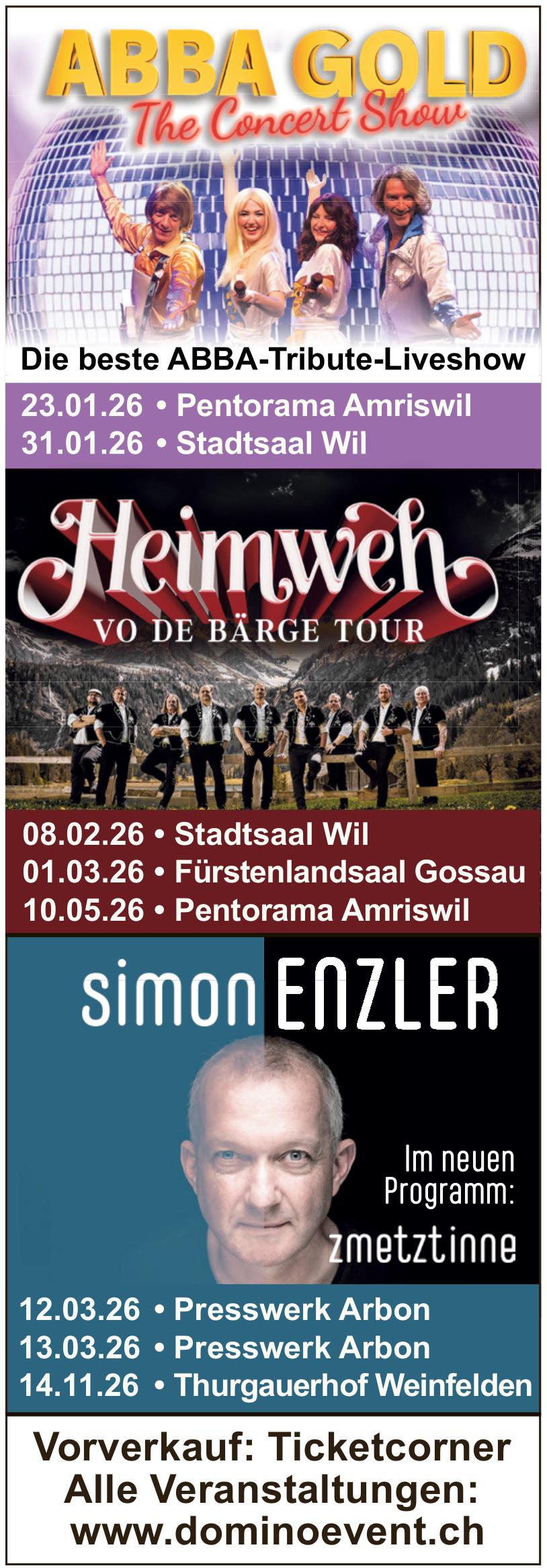 Domino Event, 23. Januar - 14. November 2026