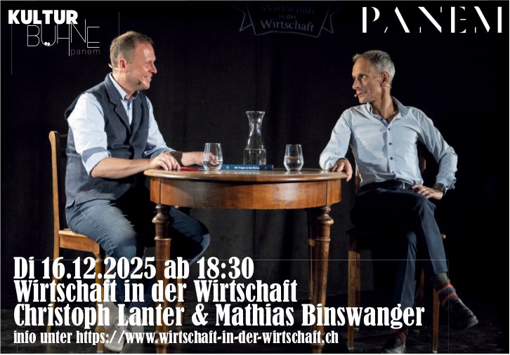 Wirtschaft in der Wirtschaft, 16. Dezember, Kulturbühne Panem