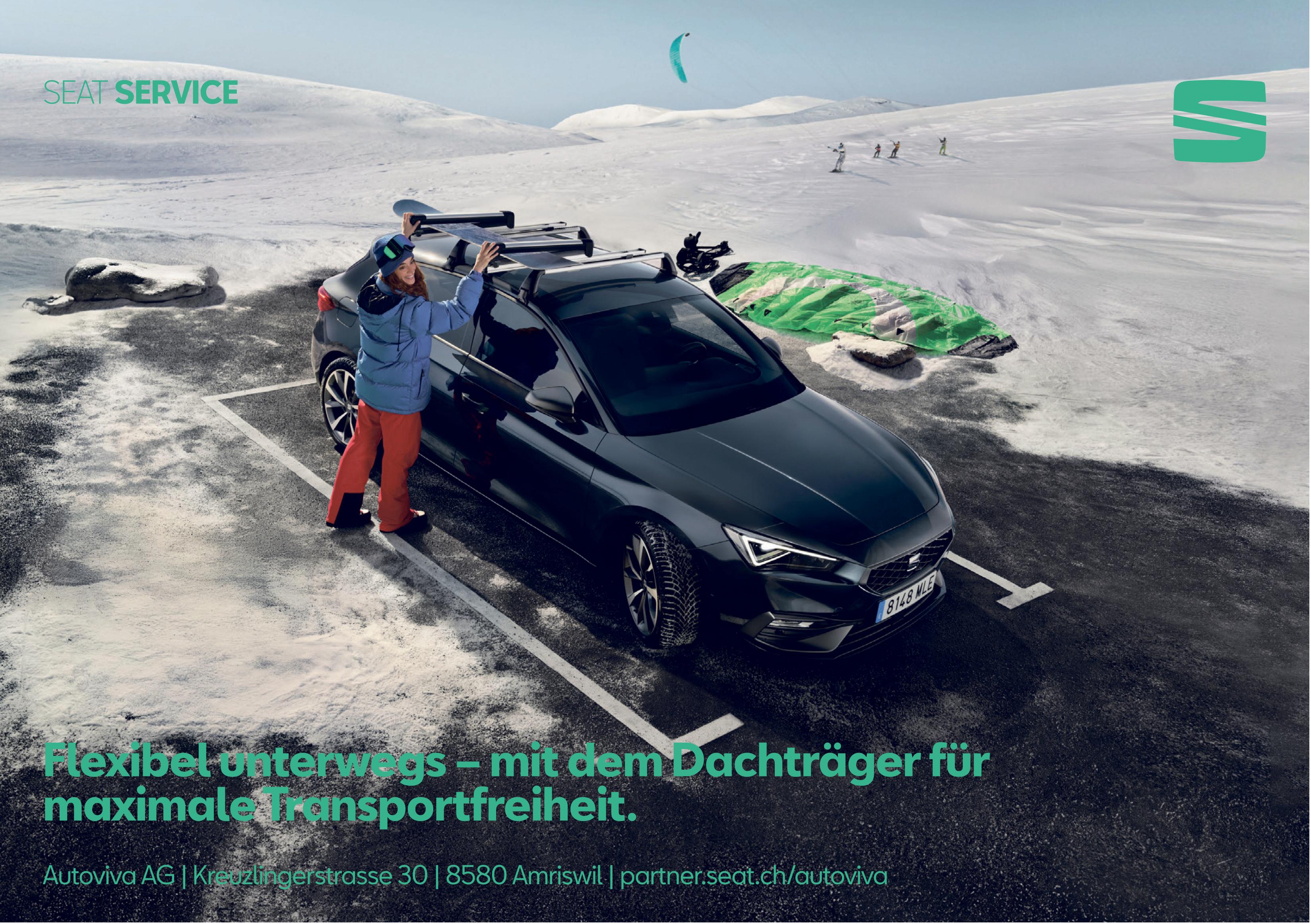 Autoviva AG, Amriswil - Flexibel unterwegs - mit dem Dachträger für maximale Transportfreiheit