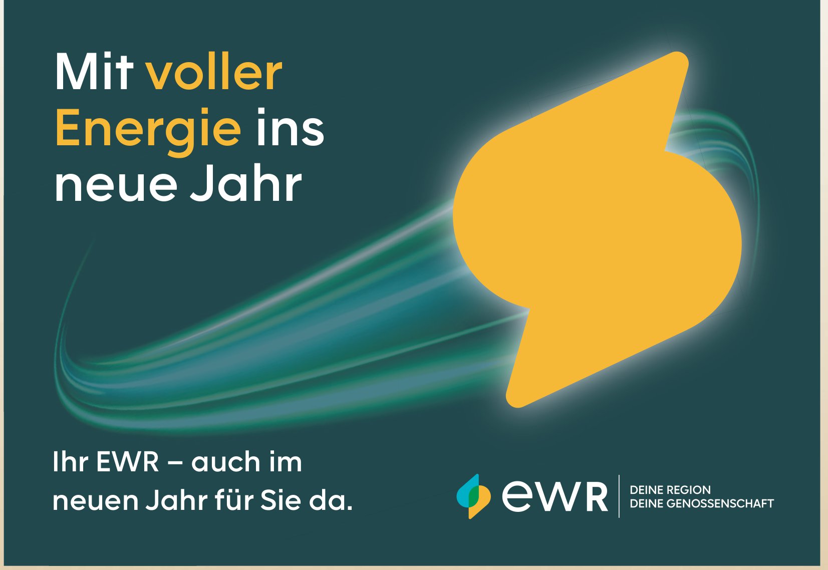 EWR, Mit voller Energie ins neue Jahr