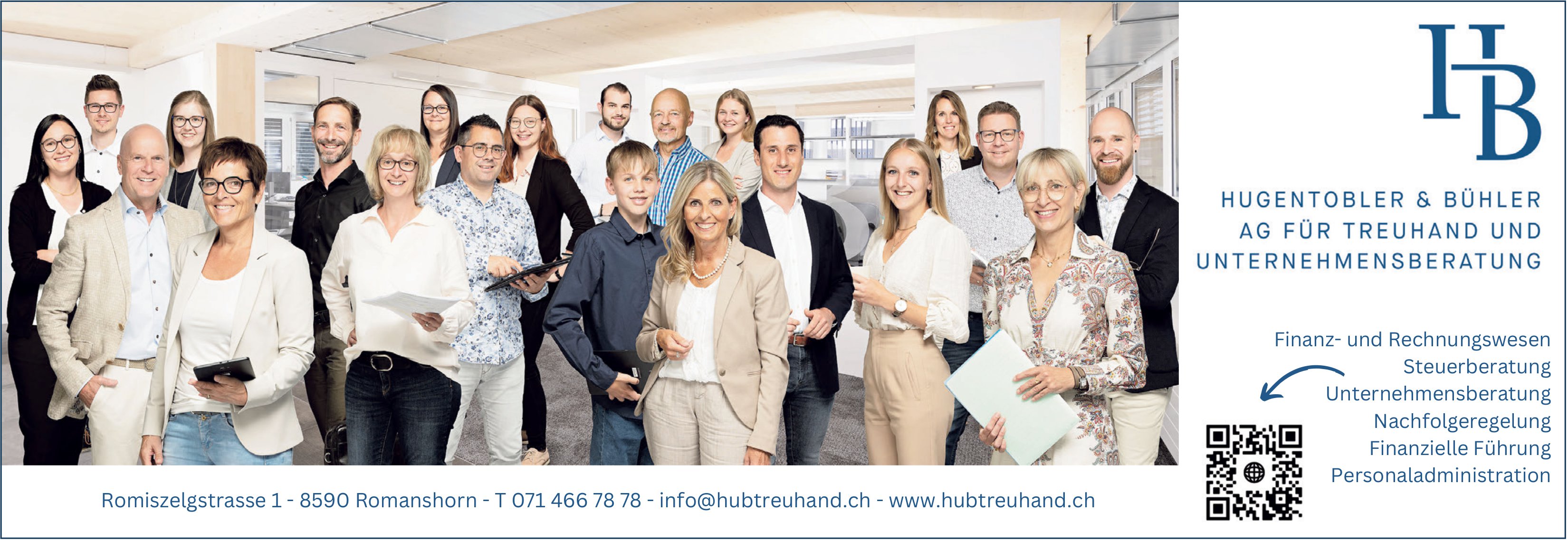 Hugentobler & Bühler AG, Romanshorn - Für Treuhand und Unternehmensberatung