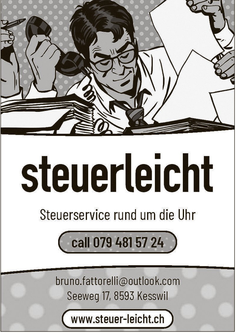 Kesswil - steuerleicht - Steuerservice rund um die Uhr