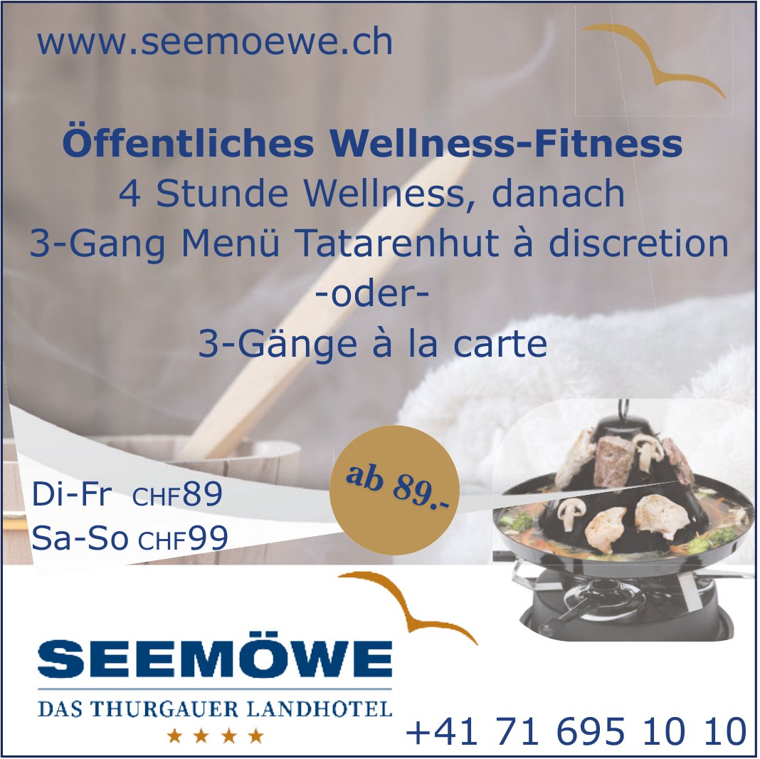 Seemöwe, Öffentliches Wellness-Fitness