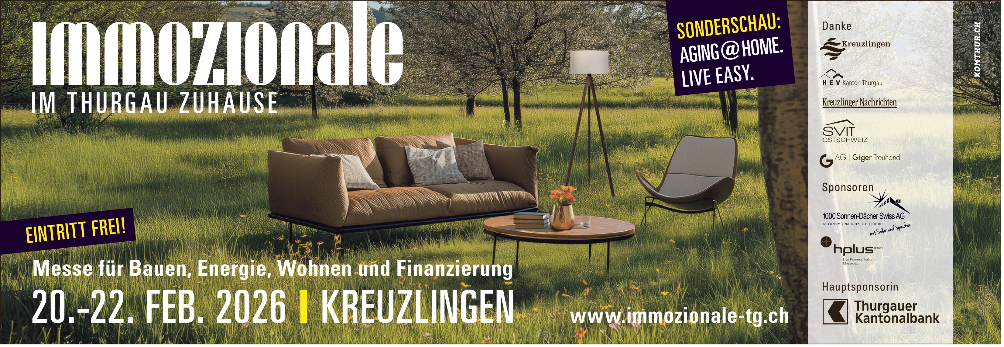 Messe für Bauen, Energie,  Wohnen und Finanzierung, 20. bis 22. Februar