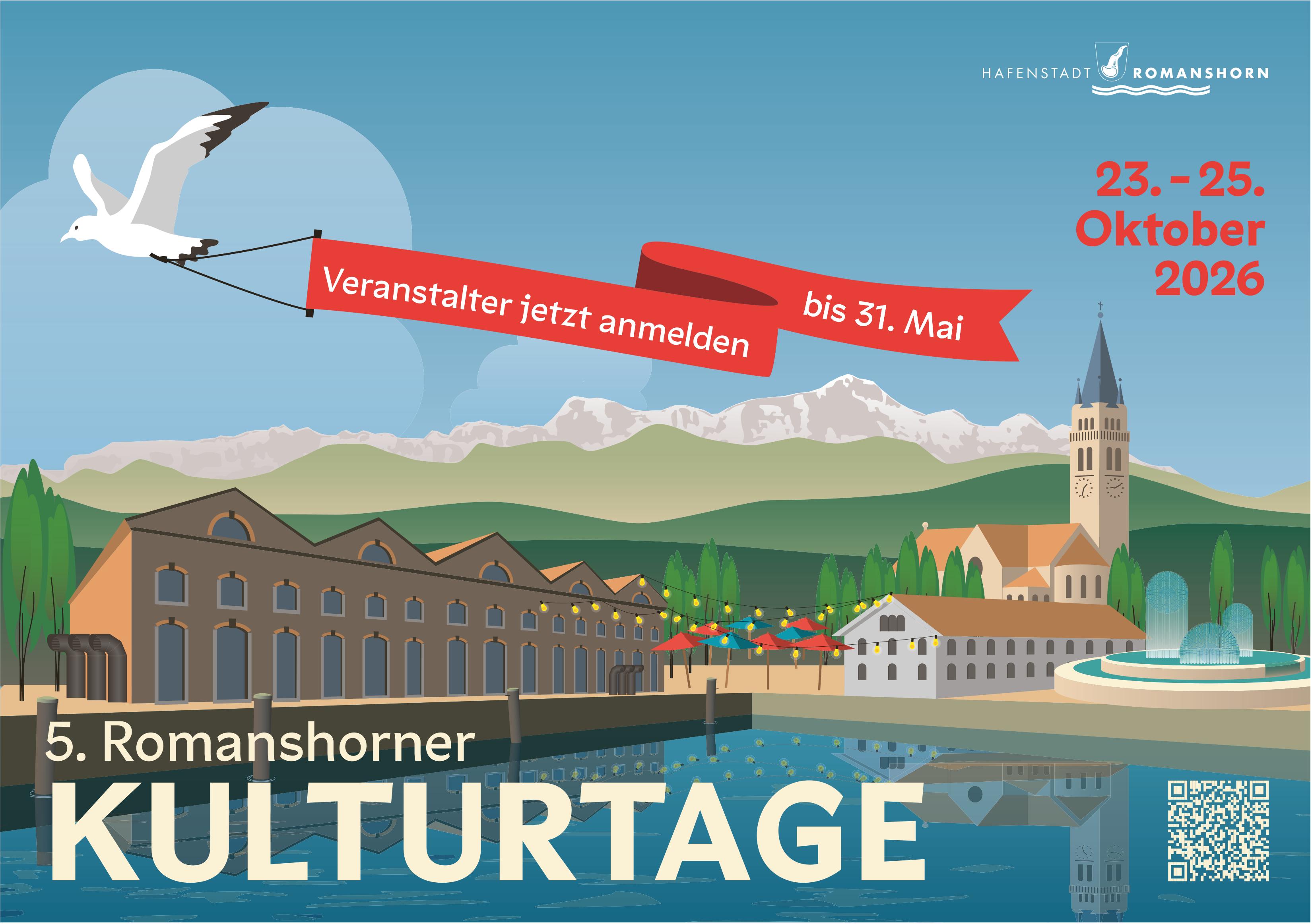5. Romanshorner Kulturtage, 23. bis 25. Oktober