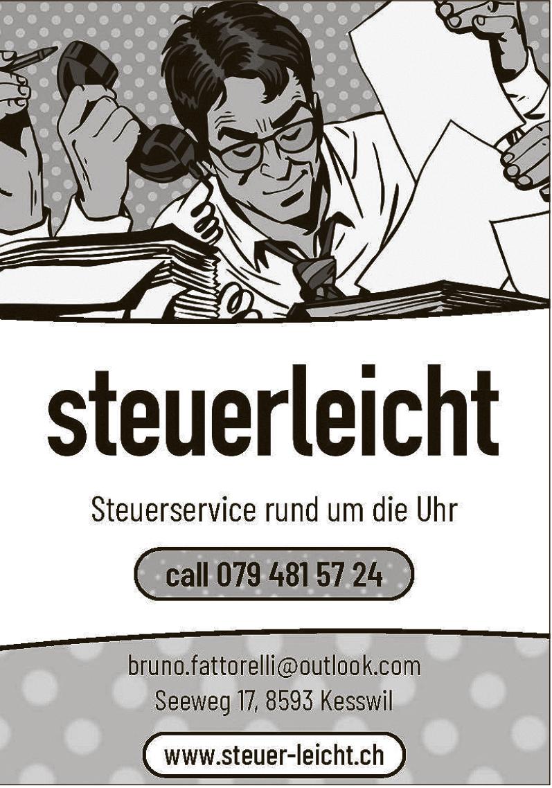 Bruno Fattorelli, Kesswil - steuerleicht - Steuerservice rund um die Uhr