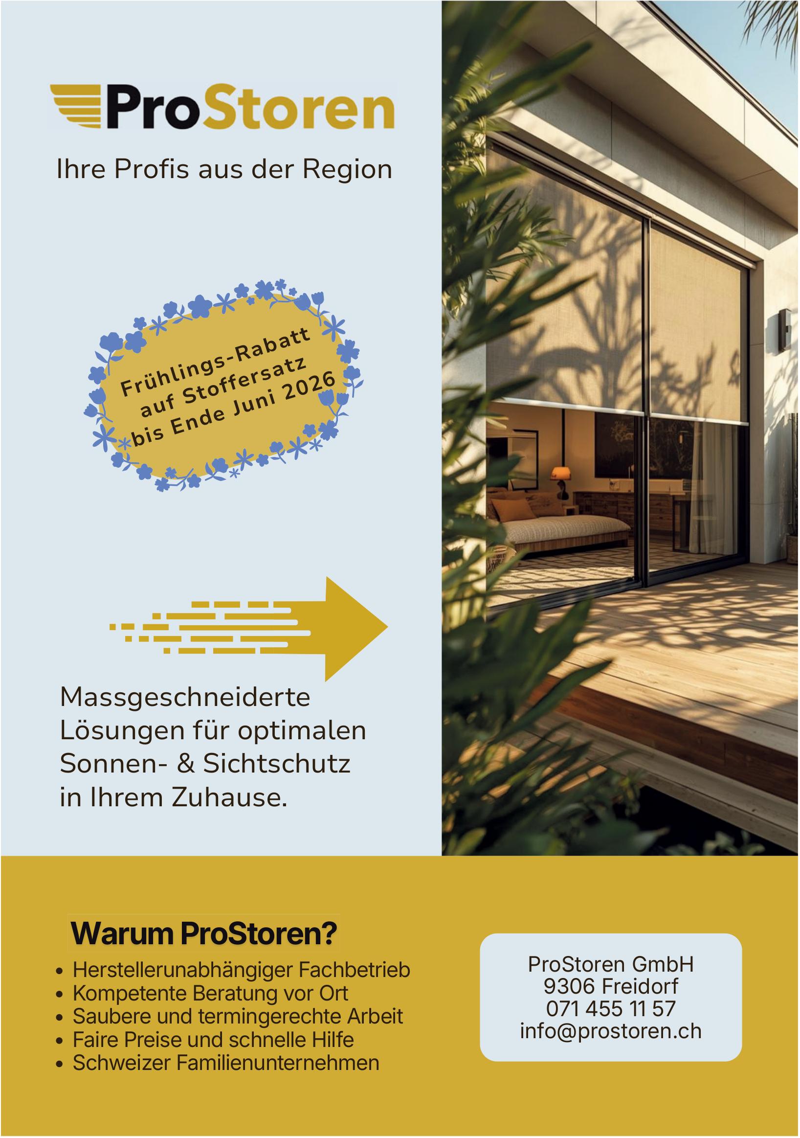 ProStoren GmbH, Freidorf - Ihre Profis aus der Region