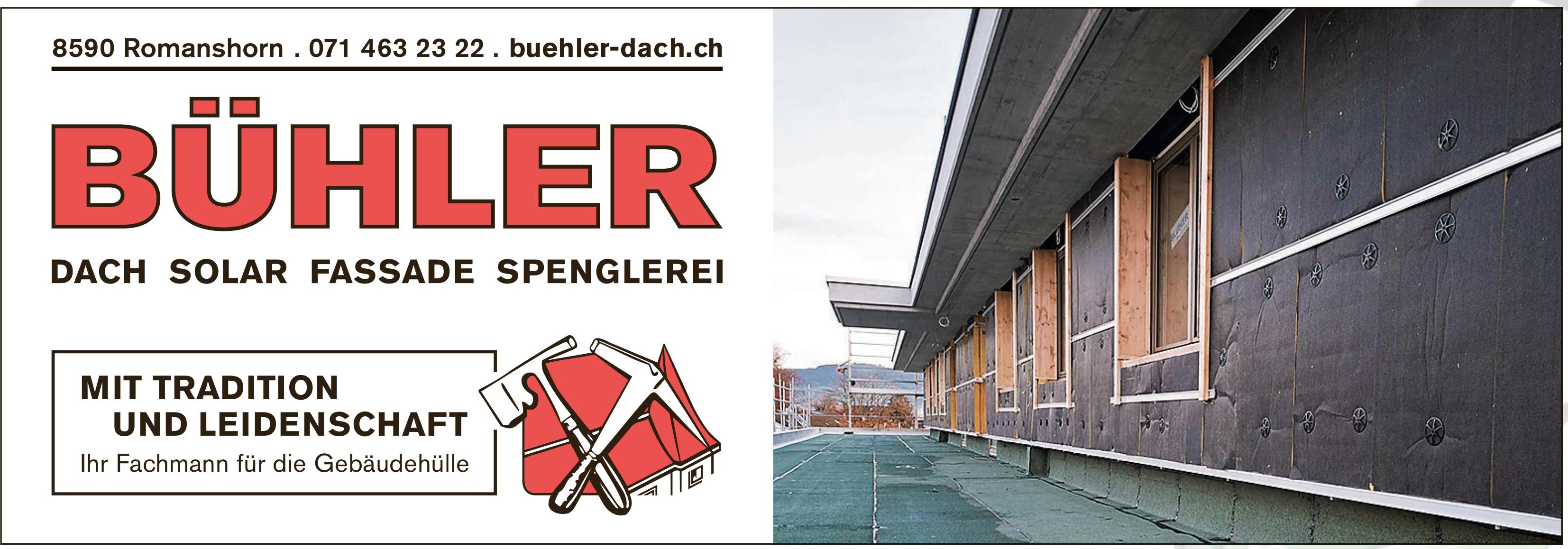 Bühler, Romanhorn - Dach, Solar, Fassade, Spenglerei