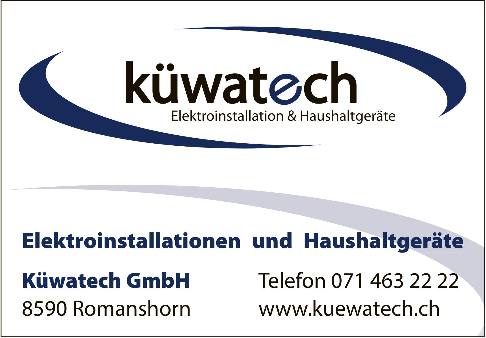 Küwatech GmbH, Romanshorn - Elektroinstallation & Haushaltgeräte