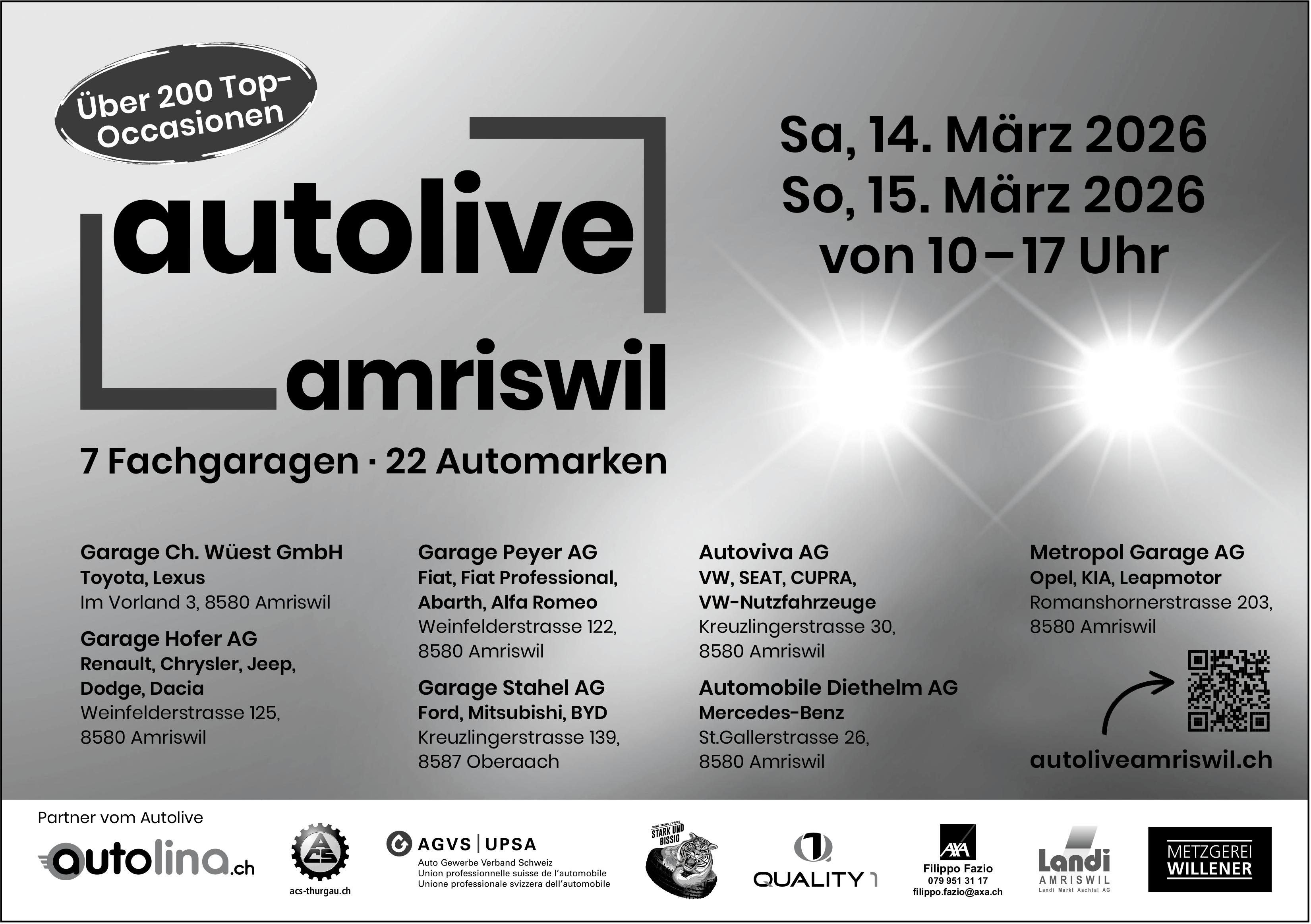 Autolive, 14. - 15. März, Amriswil